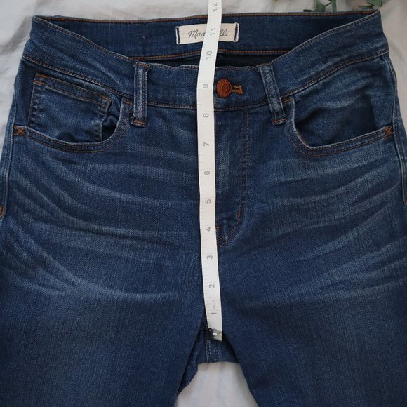 MADEWELL Roadtripper Skinny Jeans Mid Rise 26 - Picture 12 of 15